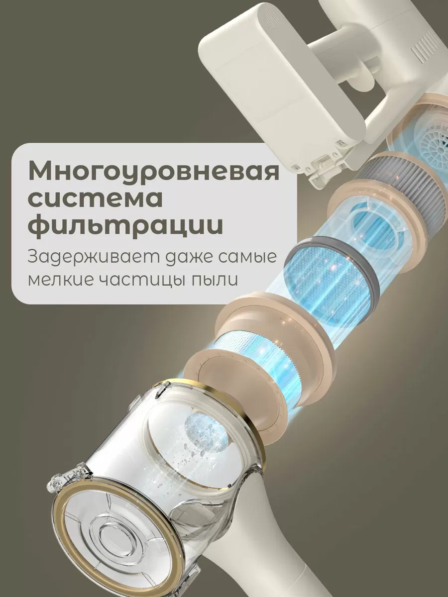 Беспроводной ручной пылесос Dreame R10s