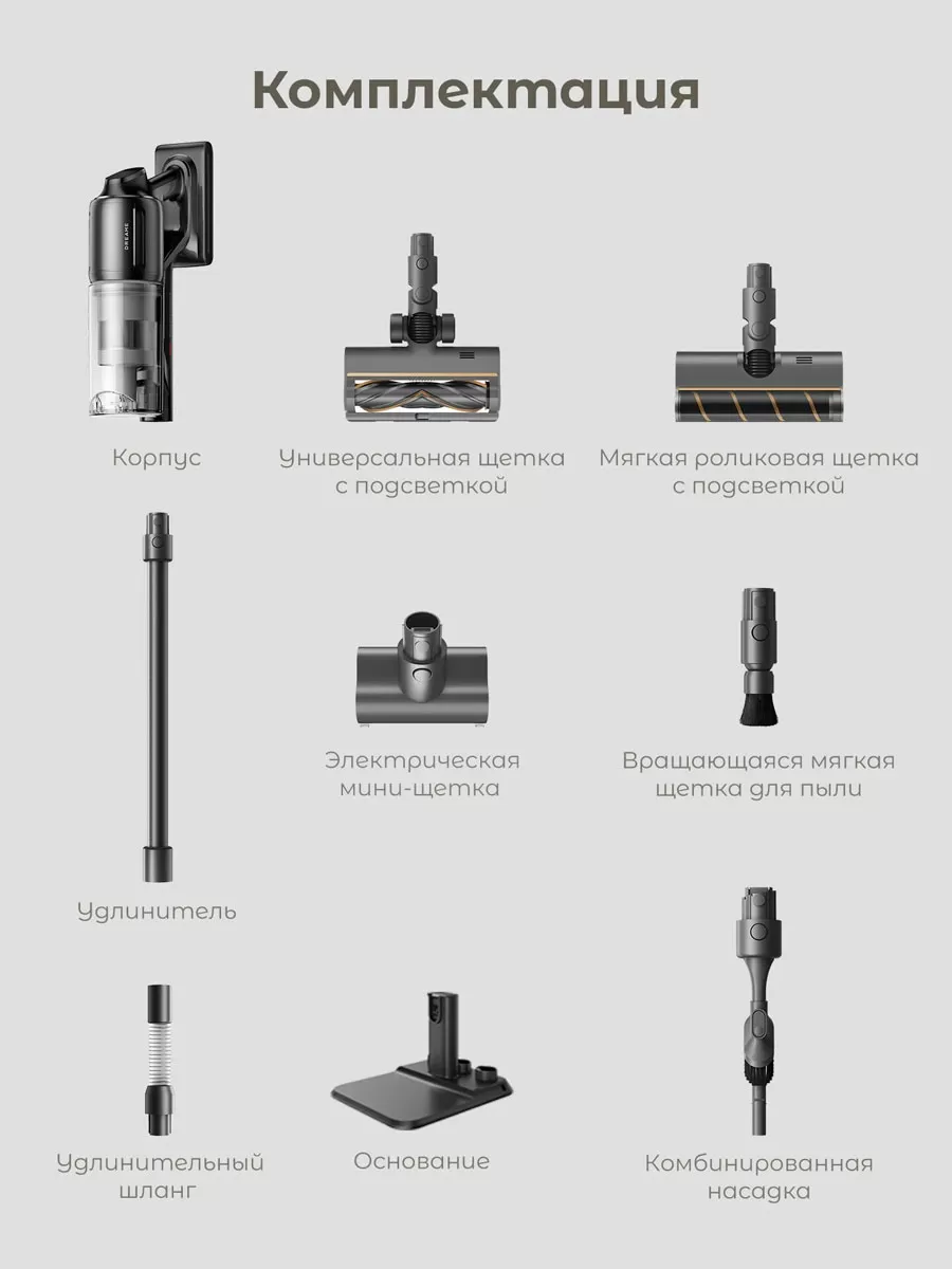 Беспроводной ручной пылесос Dreame Z20 Essential